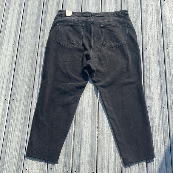 NWT Pilcro Anthropologie - the cigarette black jeans - size 22W - Picture 2 of 9